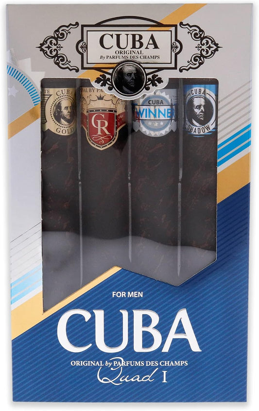 Set Cuba Quad I Caballero Des Champs 4 Pz 35 ml c/u Spray - PriceOnLine