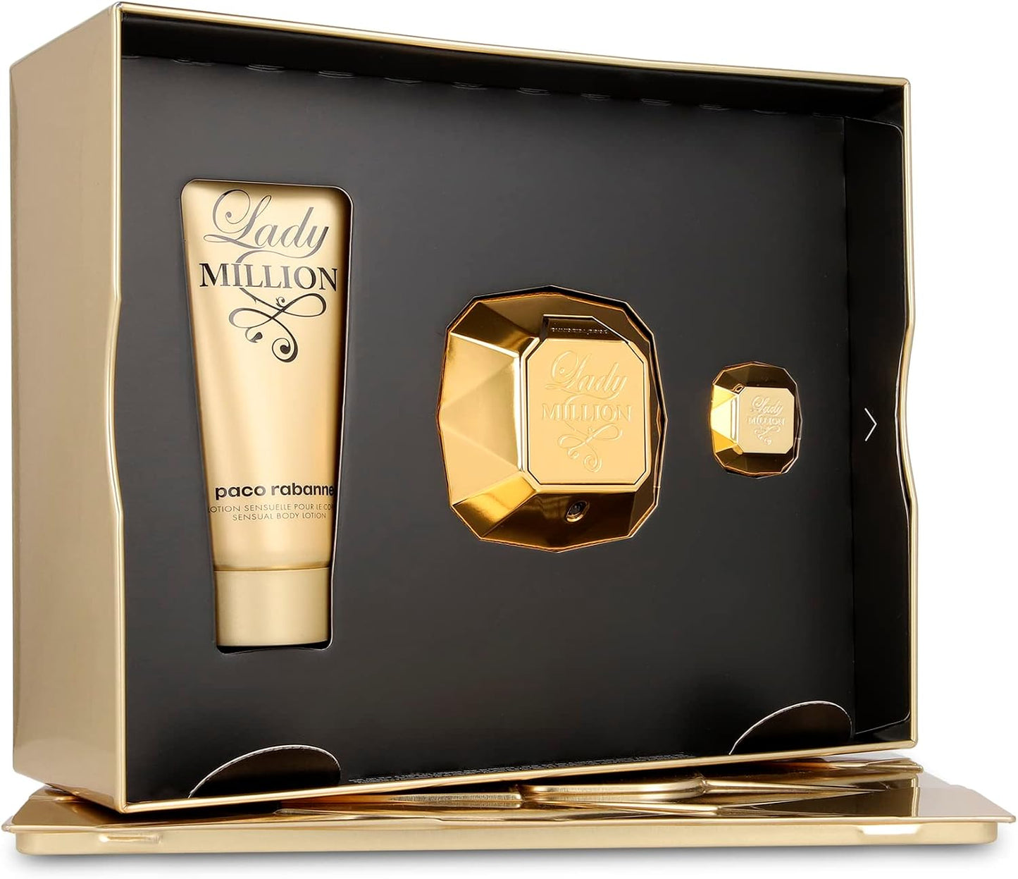 Set Lady Million Dama Paco Rabanne 3 Pz - Mujer