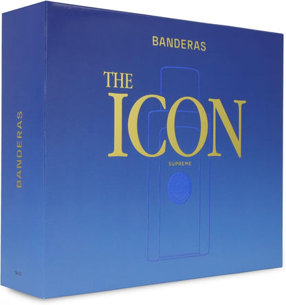 Set Banderas The Icon Supreme 2Pzs 100Ml Edp Spray/ Desodorante 150Ml Spray - Hombre