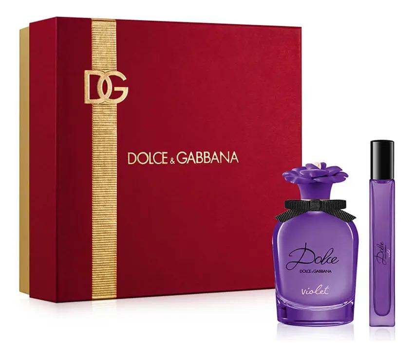 Dolce & Gabbana Set Dolce & Gabbana Violet 2Pzs 75Ml Edt Spray/ 10Ml Edt Spray - Mujer