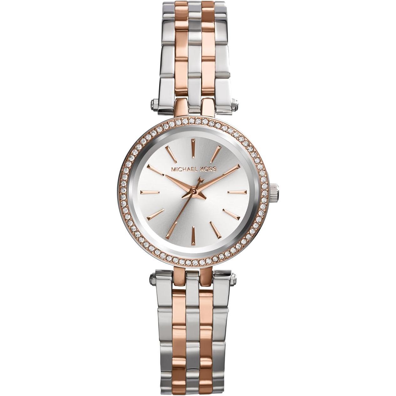 Michael Kors Reloj Mk3298 para Mujer con Diseño Elegante y Pulsera de Acero Inoxidable y Oro Rosado