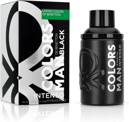 Colors Black Intenso Benetton 100 ml Edp Spray - Hombre