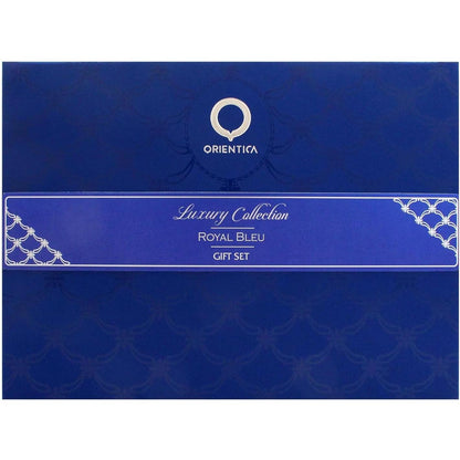 Set Orientica Luxury Collection Royal Bleu 4Pz 80Ml Edp Spray/ 7.5Ml Edp/ 10Ml Edp Spray X2 - Unsex