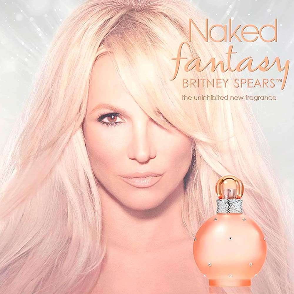 Britney Spears Fantasy Naked 100Ml Edt Spray - Mujer