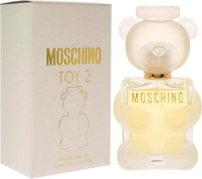 Moschino Toy 2 100 ml EDP Spray para Mujer Fragancia Almizcle Floral Amaderado Nueva 2018 por Alberto Morillas y Fabrice Pellegrin