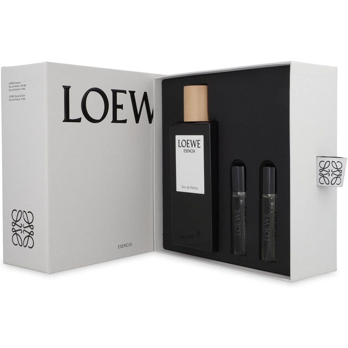 Set Loewe Esencia 3Pzs 150Ml Edp Spray/ Esencia 10Ml Edp Spray/ Esencia Elixir 10Ml Edp Spray - Hombre
