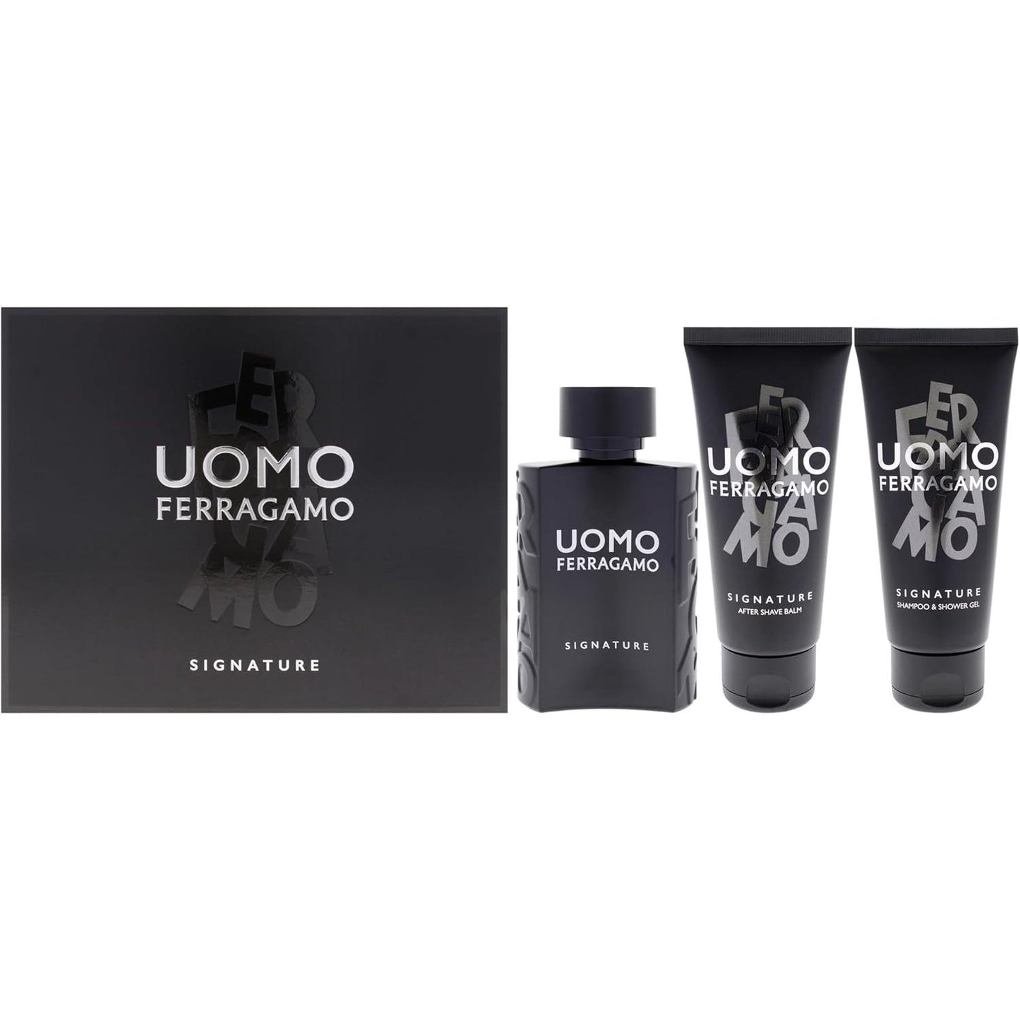 Set Ferragamo Uomo Signature Salvatore Ferragamo 3 pz - Hombre