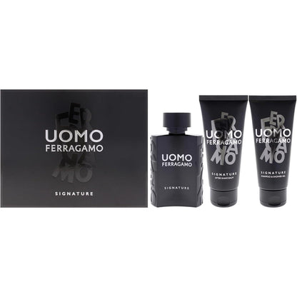 Set Ferragamo Uomo Signature Salvatore Ferragamo 3 pz - Hombre