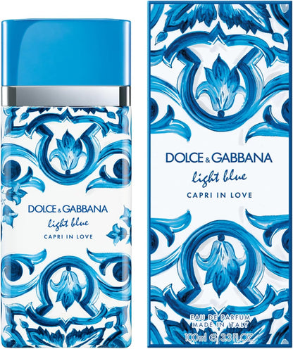 Light Blue Capri In Love Dolce Gabbana 100 ml Edp Spray - Mujer