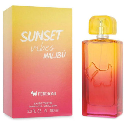 Sunset Vibes Malibu Dama Ferrioni 100 ml Edt Spray - Mujer