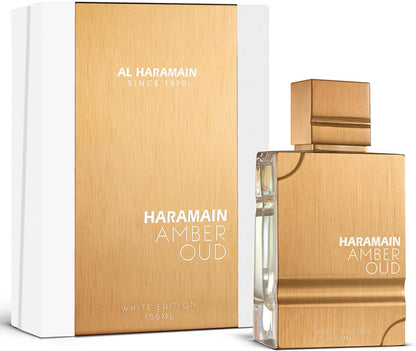 Haramain Amber Oud White Edition Unisex Al Haramain 100 ml Edp Spray - Hombre