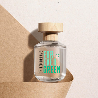 United Dreams Forever Green Benetton 80 ml Edt Spray - Mujer