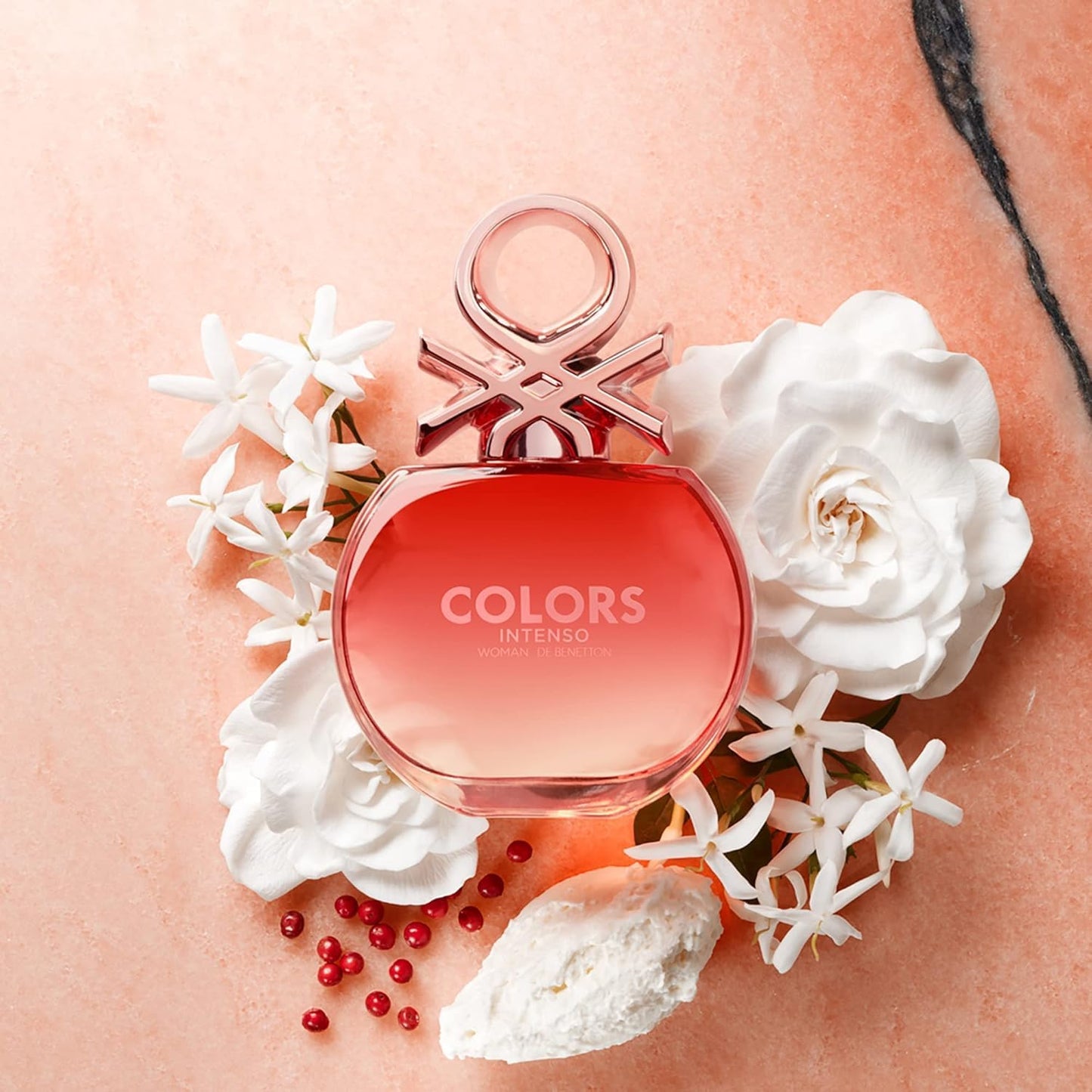 Colors Rose Intenso Benetton 80 ml Edp Spray - Mujer