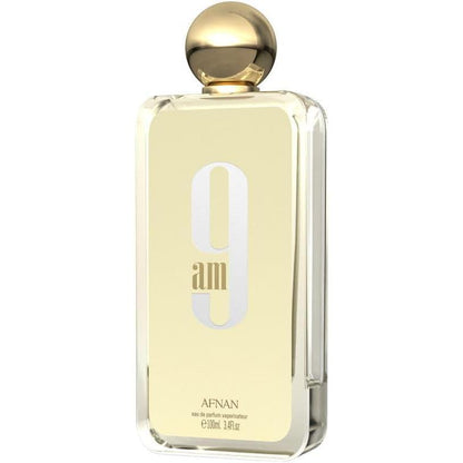 Afnan 9am Eau de Parfum 100ml para Mujer - Fragancia Cítrica Aromática con Notas de Limón y Mandarina