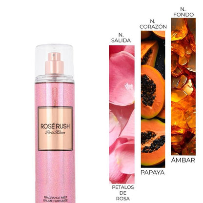 Rose Rush Paris Hilton 236 ml Body Mist Spray - Mujer