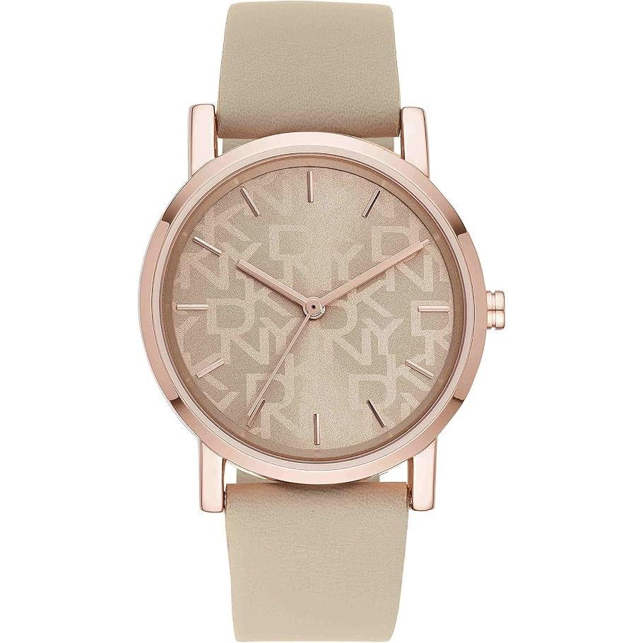 DKNY Reloj Ny2856 para Mujer con Diseño Elegante y Correa de Cuero Suave