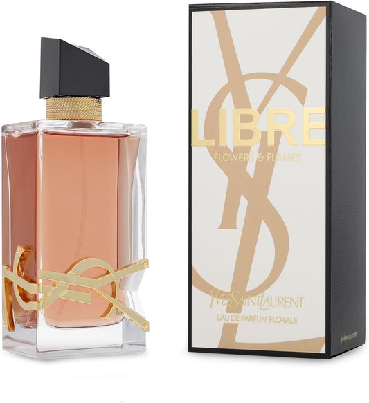 Libre Flowers & Flames Yves Saint Laurent 90 ml Edp Florale Spray - Mujer