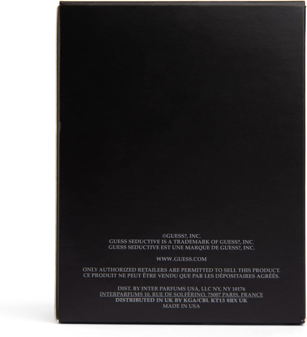 Guess Seductive Homme Noir Guess 100 ml Edt Spray - Hombre