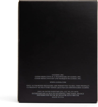 Guess Seductive Homme Noir Guess 100 ml Edt Spray - Hombre