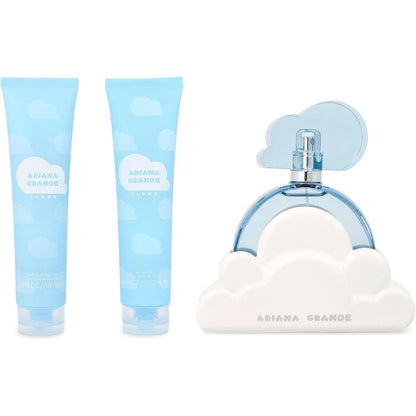 Set Ariana Grande Cloud 3Pzs 100Ml Edp Spray/ Shower Gel 100Ml/ Body Souffle 100Ml - Mujer
