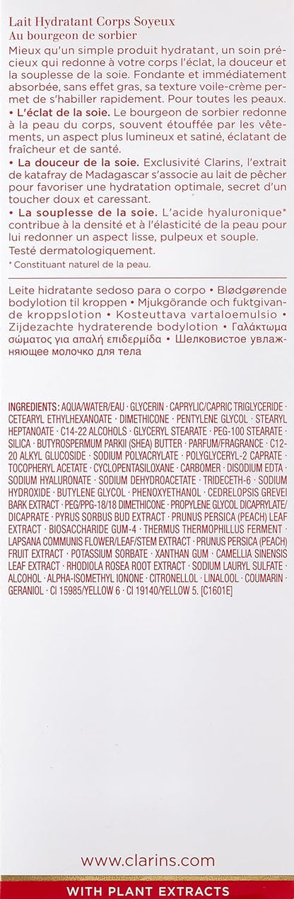 Clarins Locion Corporal Satin Smooth Body Lotion - 200Ml - Mujer