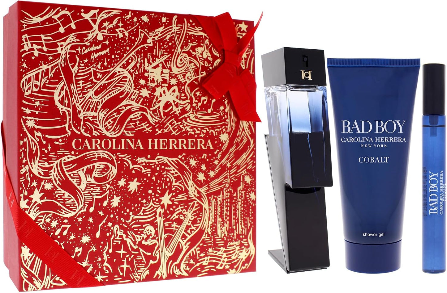 Set Bad Boy Cobalt 3Pz 100Ml Edp Spray + 10Ml Edp Spray - Hombre