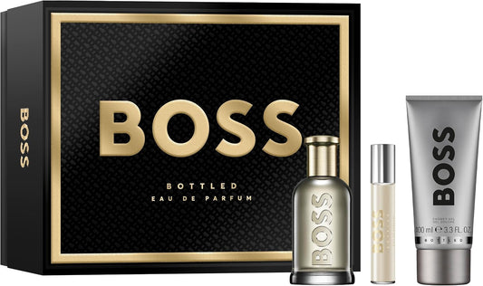 Hugo Boss Set Boss Bottled 3Pzs 100Ml Edp Spray/ Shower Gel 100Ml/ 10Ml Edp Spray - Hombre