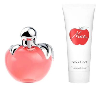 Nina Ricci Set Nina 2Pzs 80Ml Edt Spray/ Body Lotion 75Ml - Mujer
