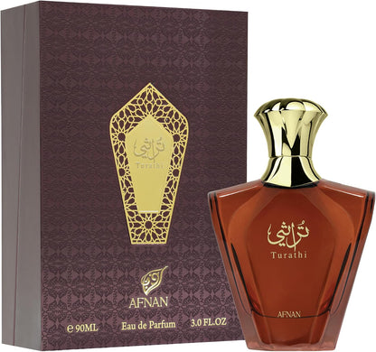 Turathi Brown Caballero Afnan 90 ml Edp Spray - Hombre