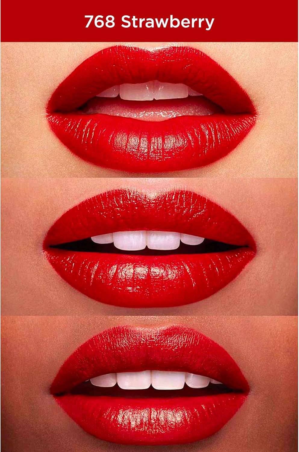 Labial Joli Rouge Satin Lipstick -768 Strawberry 3.5G - Mujer