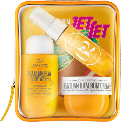 Set Sol De Janeiro Sumer Cheirosa 62 30Ml Body Mist Spray/ Bum Bum Cream 50Ml/ Play Body Wash 90Ml - Unisex