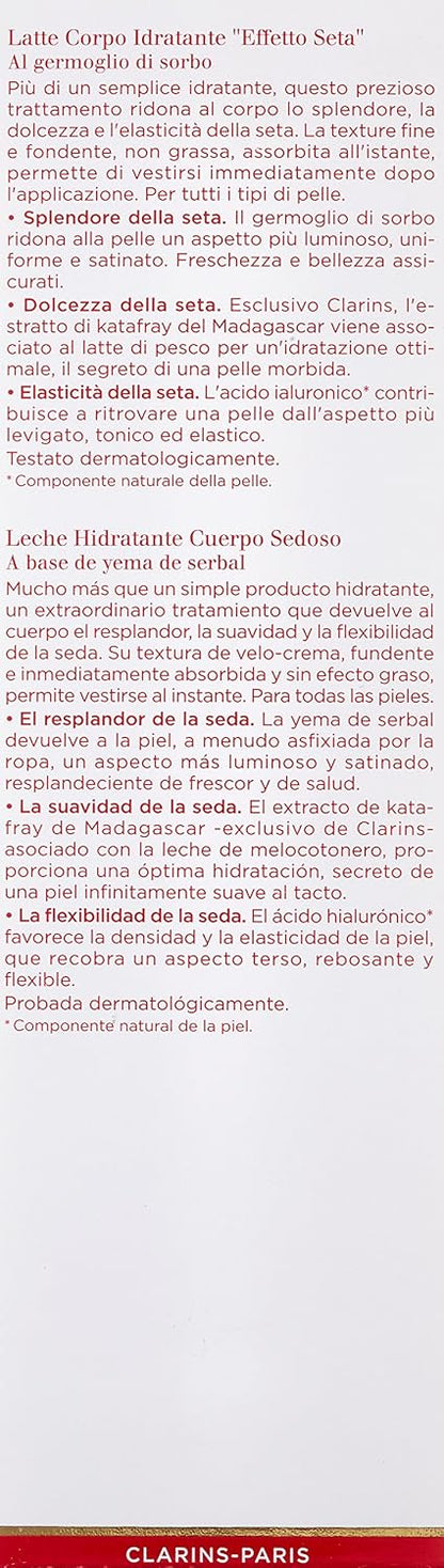 Clarins Locion Corporal Satin Smooth Body Lotion - 200Ml - Mujer