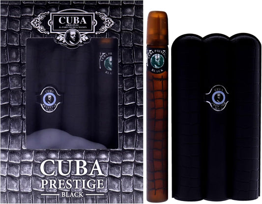 Set Cuba Prestige Black 2Pzs 90Ml Edt Spray/ 35Ml Edt Spray - Hombre