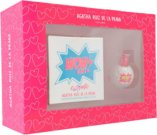 Set Agatha Wow Girl 2Pz 80Ml Edt Spray Wow Girl - Mujer