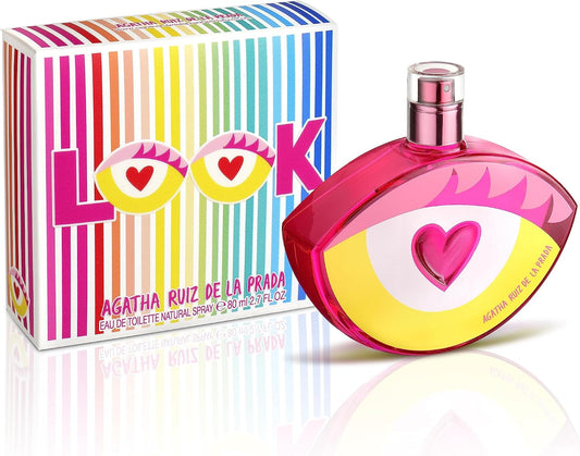 Look Dama Agatha Ruiz De La Prada 80 ml Edt Spray - Mujer