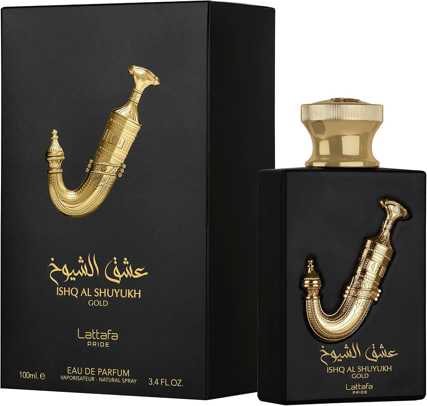 Ishq Al Shuyukh Gold Unisex Lataffa 100 ml Edp Spray