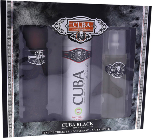 Set Cuba Black Caballero Des Champs 3 pz - Hombre