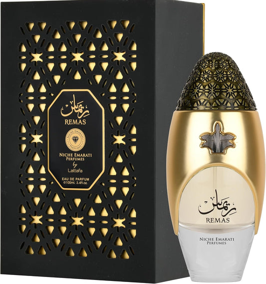 Remas Unisex Niche Emarati Perfumes By Lattafa 100 ml Edp Spray