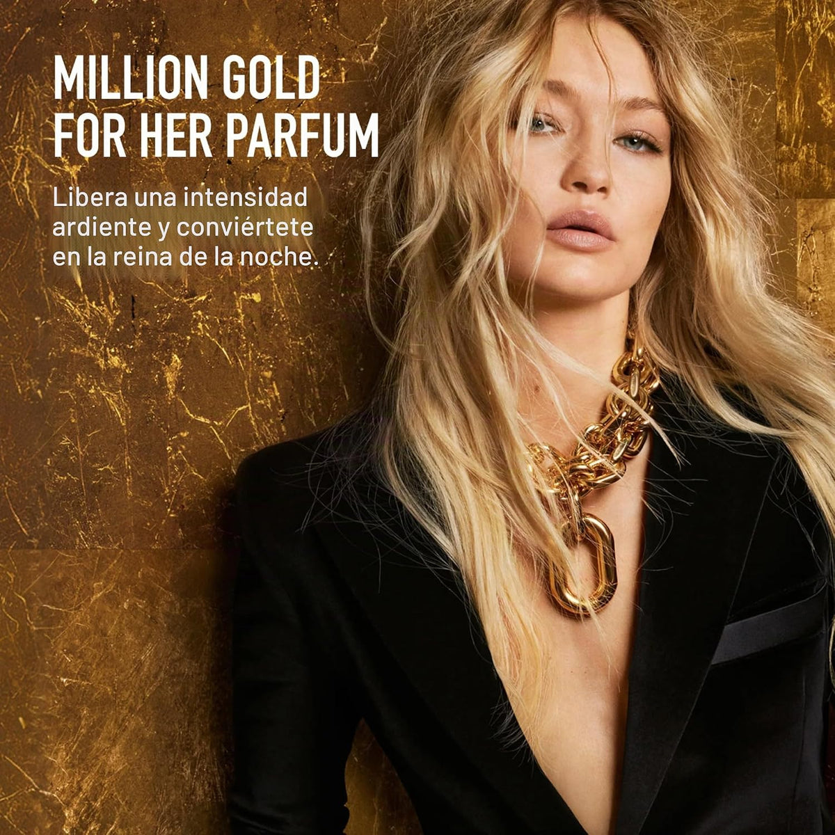 Rabanne Million Gold 90Ml Parfum Spray - Mujer