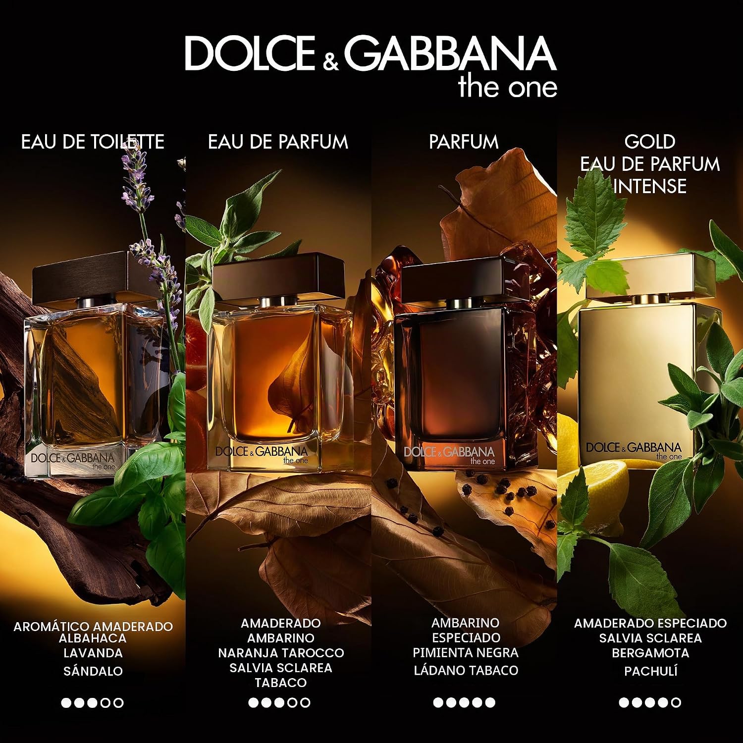 Dolce & Gabbana The One 100Ml Parfum Spray Dolce & Gabbana - Hombre