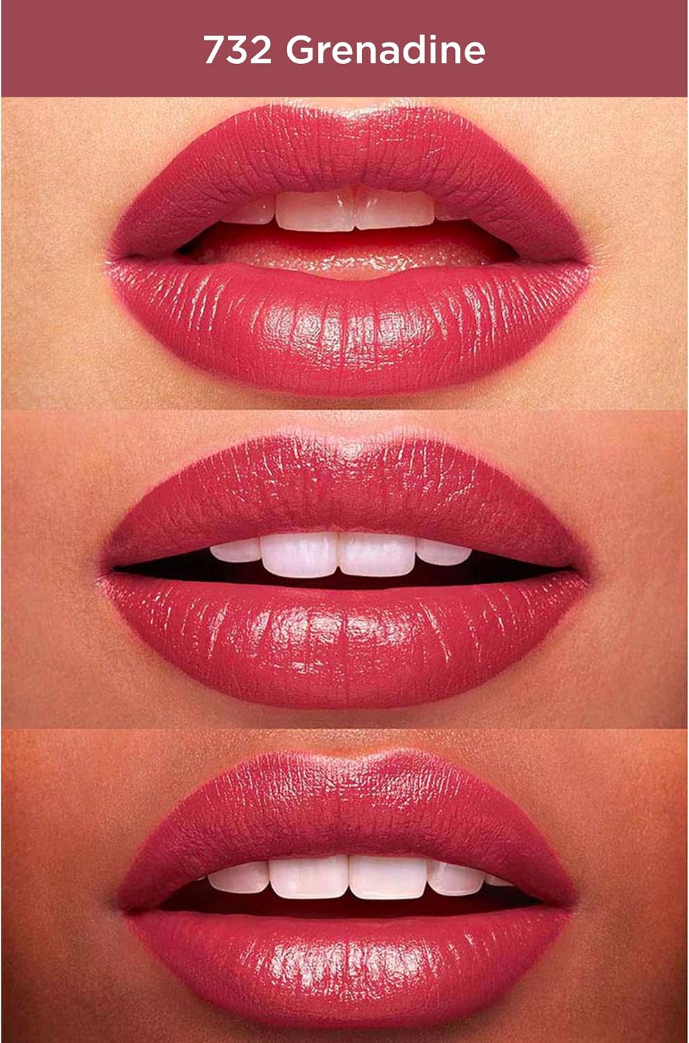 Labial Joli Rouge Satin Lipstick -732 Grenadine 3.5G - Mujer