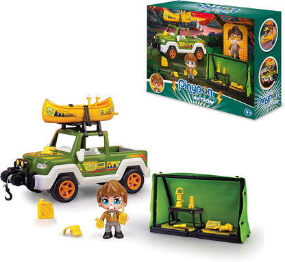 Pinypon Rescate Action Wild Life Pick Up Con Canoa Famosa