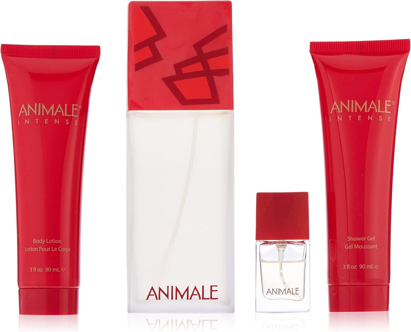 Set Animale Intense Dama Animale 4 Pz - Mujer