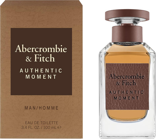 Abercrombie & Fitch Authentic Moment Man 100Ml Edt Spray - Hombre