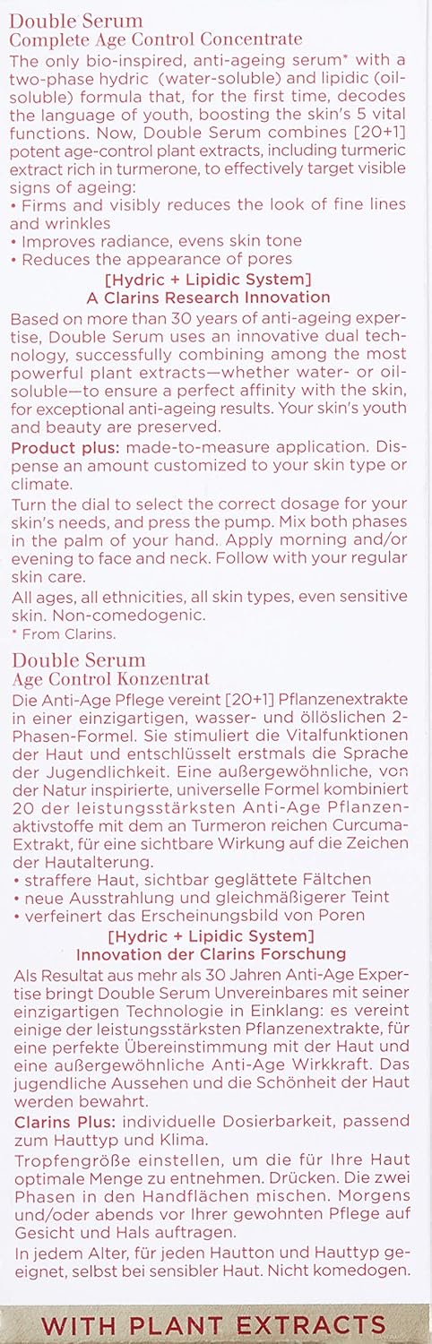 Hidratante Double Serum - Tratamiento Intensivo Antiedad - 50Ml - Mujer