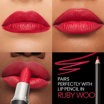 Labial M·A·Cximal Silky Matte Lipstick -Ruby Woo 3.5G - Mujer