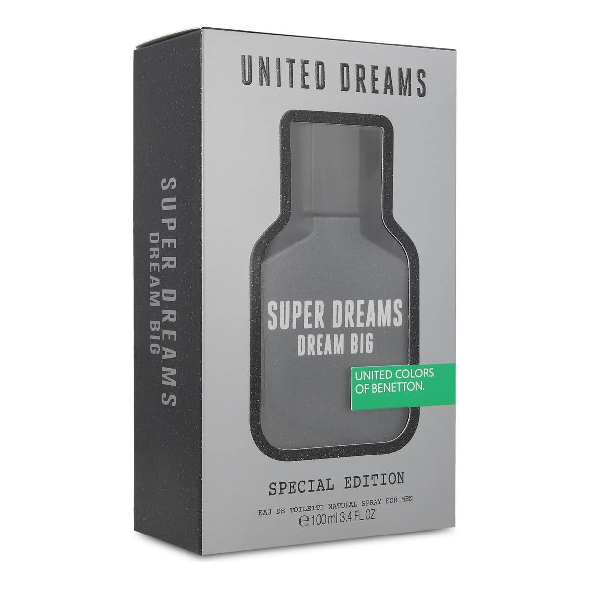 Benetton Super Dream Big 100Ml Edt Spray Benetton -  Hombre