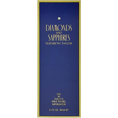 Diamonds and Sapphires Elizabeth Taylor 100 Edt Spray - Mujer
