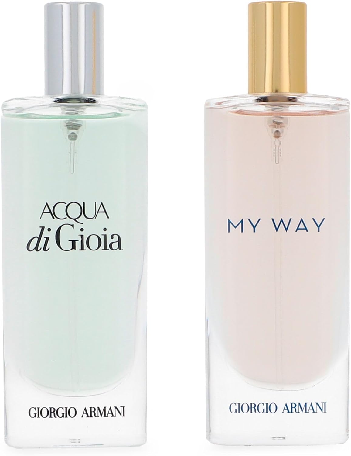 Set Giorgio Armani 2Pzs Aqua Di Giogia 15Ml Edp Spray / My Way 15Ml Edp Spray - Mujer