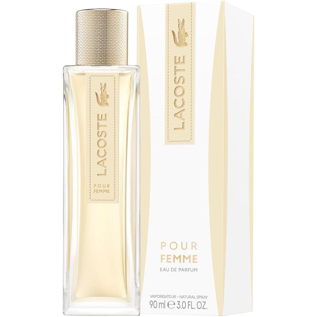 Lacoste Femme 90Ml Eau de Parfum Spray para Mujer - Fragancia Elegante y Refrescante